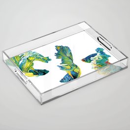 Ocean Dream- Betta Fish Acrylic Tray