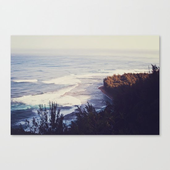 Morning Beach Canvas Print