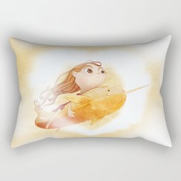 Narwhal Rectangular Pillow