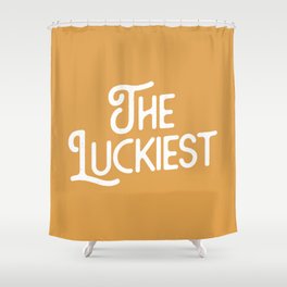 The Luckiest Shower Curtain