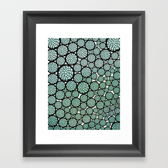 Blooming Trees Framed Art Print