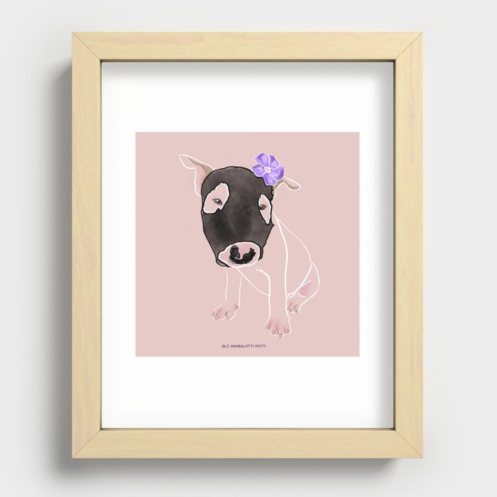 Bully Recessed Framed Print