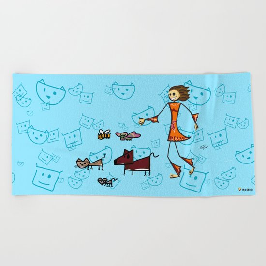 Friends Beach Towel