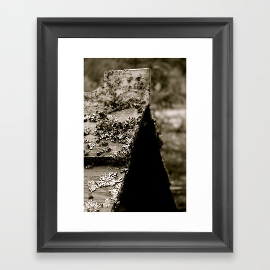 Native Grave Framed Art Print