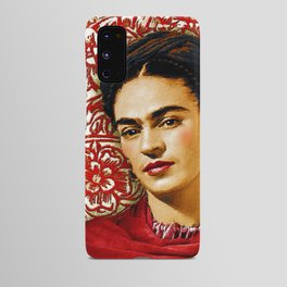 Frida Kahlo 2 Red Android Case