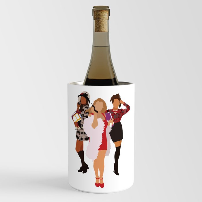 Clueless Girl Wine Chiller by eulaliasapitri Society6