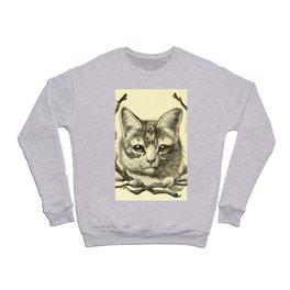Victorian Cat Crewneck Sweatshirt