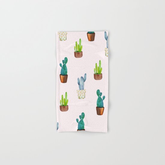 Cactus Formation #society6 #decor #buyart Hand & Bath Towel