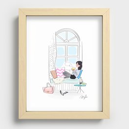 RELAX Recessed Framed Print