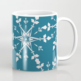 Winter Snowflake Pattern Mug