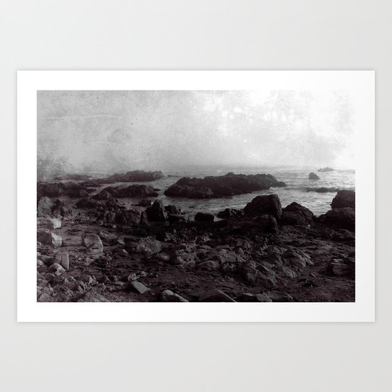 deep fog Art Print