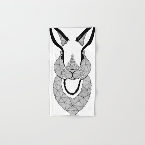 Rabbit Hand & Bath Towel
