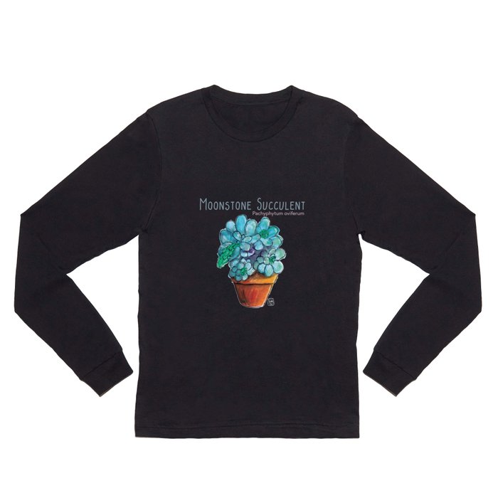 Moonstone Succulent Long Sleeve T Shirt