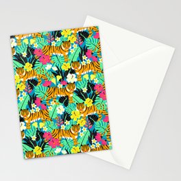 Tropical Tigers Stationery Card