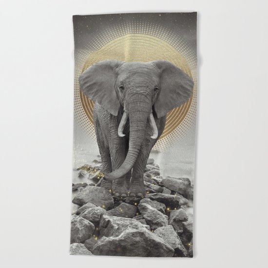 Strength & Courage Beach Towel