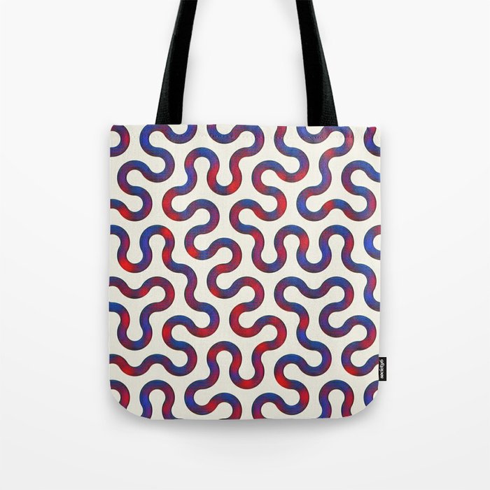 Psychic Pattern Abstract Tote Bag