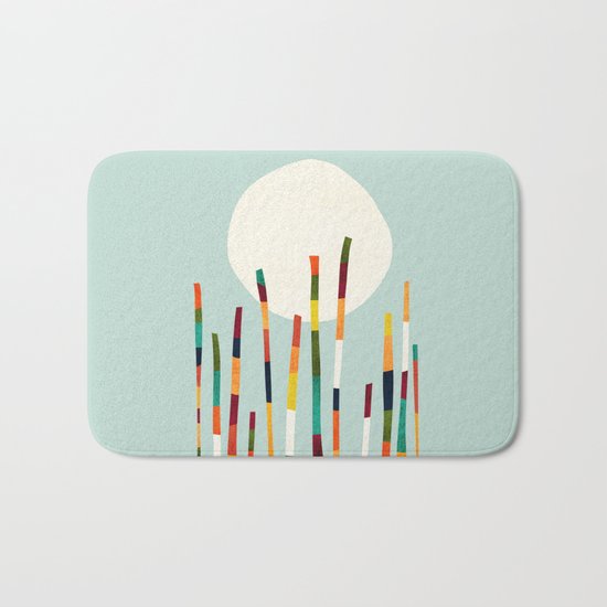 Bamboo Forest Bath Mat