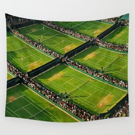 Tennis at Wimbledon Wall Tapestry