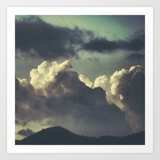 clouds Art Print
