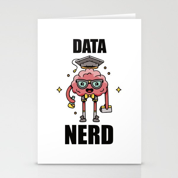 Data Nerd Stationery Cards