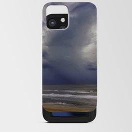 Rain Storm over the Water iPhone Card Case