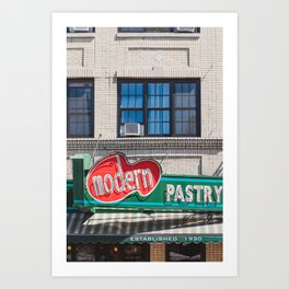 Modern Pastry - Boston North End Photography Art Print