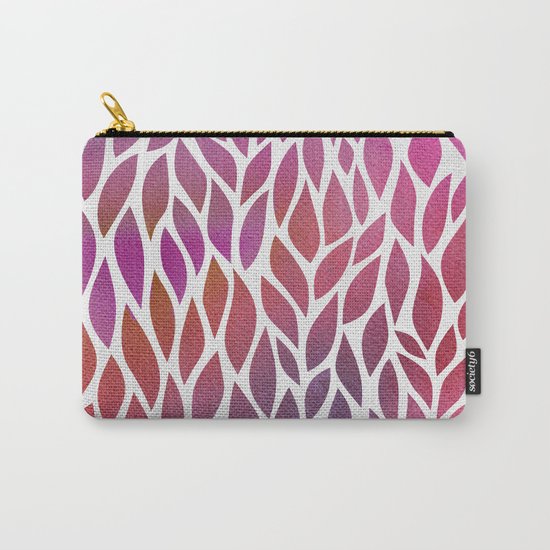 Petals Pattern #3 Carry-All Pouch