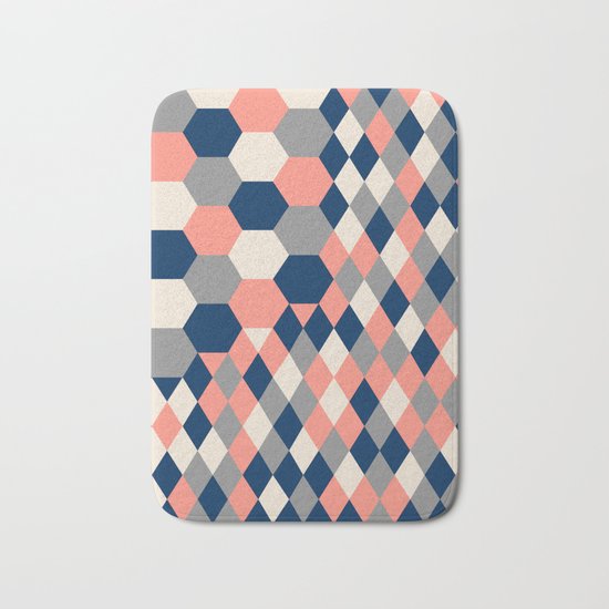 Honeycomb 2 Bath Mat