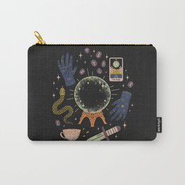 I See Your Future Carry-All Pouch | Witchcraft, Magic, Runestones, Drawing, Curated, Fortune, Divination, Illustration, Scary, Digital 