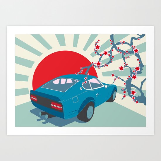 Datsun Z Art Print