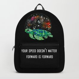 Watercolor Sea Turtle Backpack
