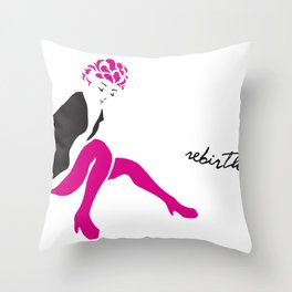 STAND UP WHEN YOU FALL Throw Pillow