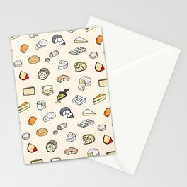 Cheese pattern Stationery Card