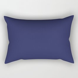 Admiral Blue Rectangular Pillow