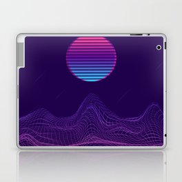 Minimalist Synthwave Midnight Laptop Skin