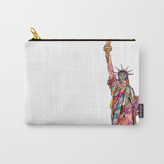 the french gift: statue of liberty Carry-All Pouch