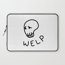 Welp Skull Laptop Sleeve