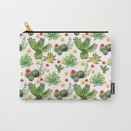 southwest cactus Carry-All Pouch