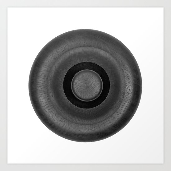 Demi-Stock White Piece 2 Art Print