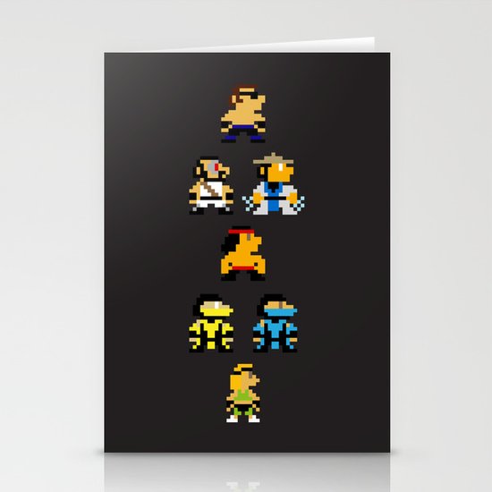 Choose Your Fighter Stationery Cards