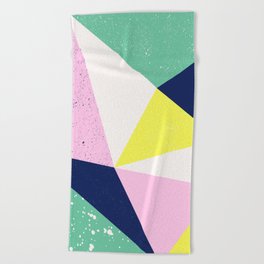 Spring Spectrum Beach Towel
