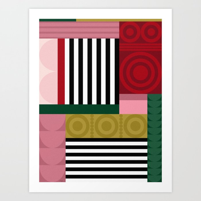 "Kaleidoscope" Abstract Art Print