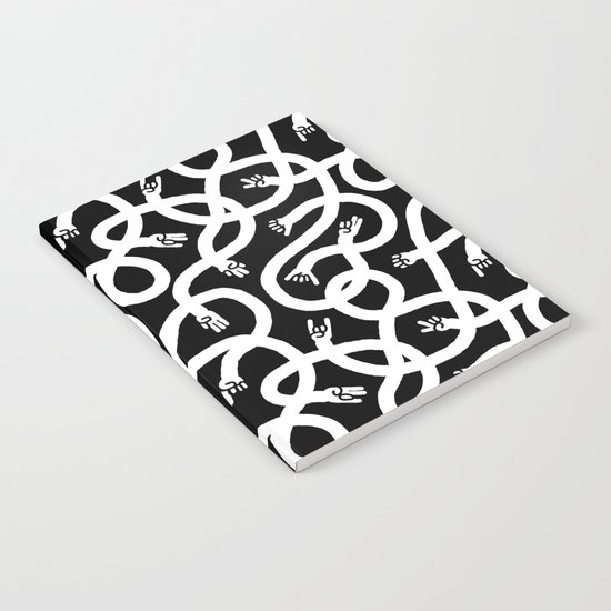 Hands Hands Hands Notebook