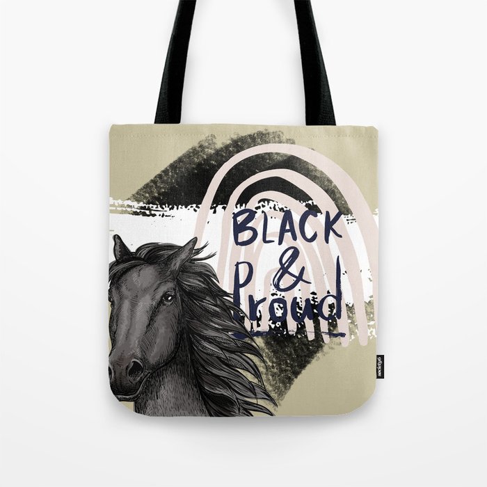 Black and Proud Tote Bag