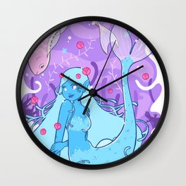 Mermaid Rosalina Wall Clock