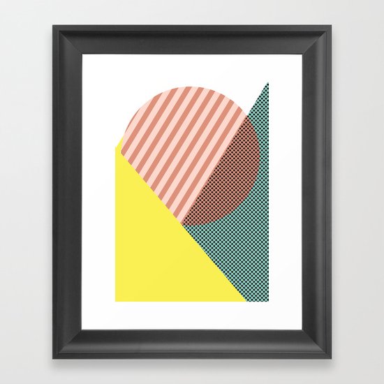 Minimal Complexity v.2 Framed Art Print
