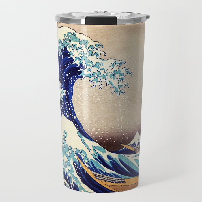 The Great Wave Off Kanagawa Travel Mug