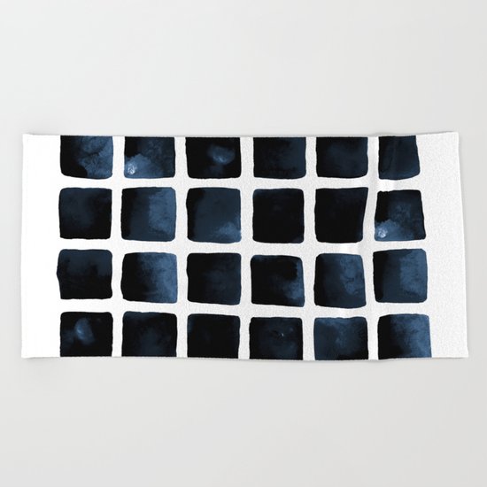 Stormy Seas Beach Towel