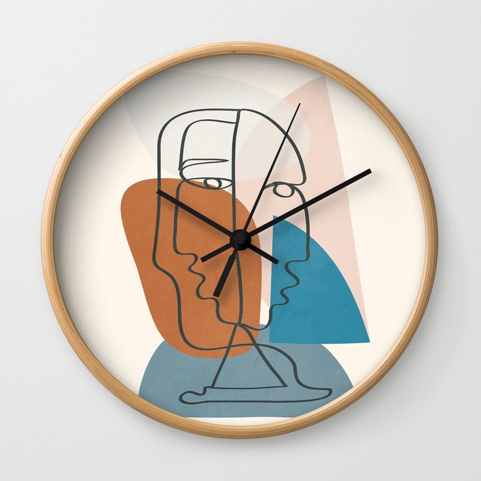 Abstract Profiles 03 Wall Clock