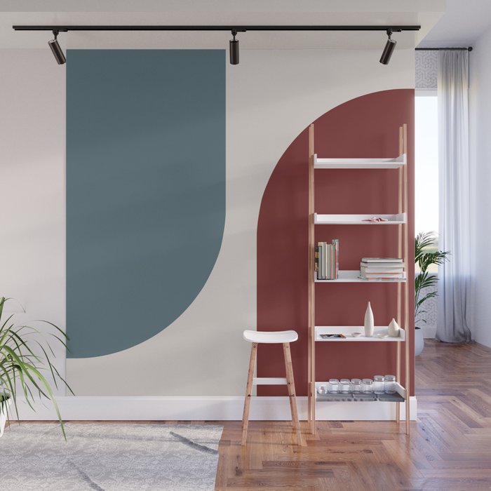 Modern Minimal Arch Abstract LXXVII Wall Mural